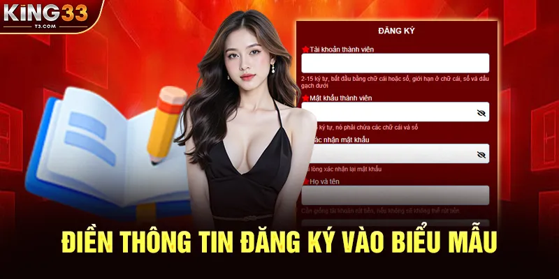 Điền Thông Tin Đăng Ký Vào Biểu Mẫu
